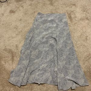 Rebecca Minkoff Fit and flare silk skirt